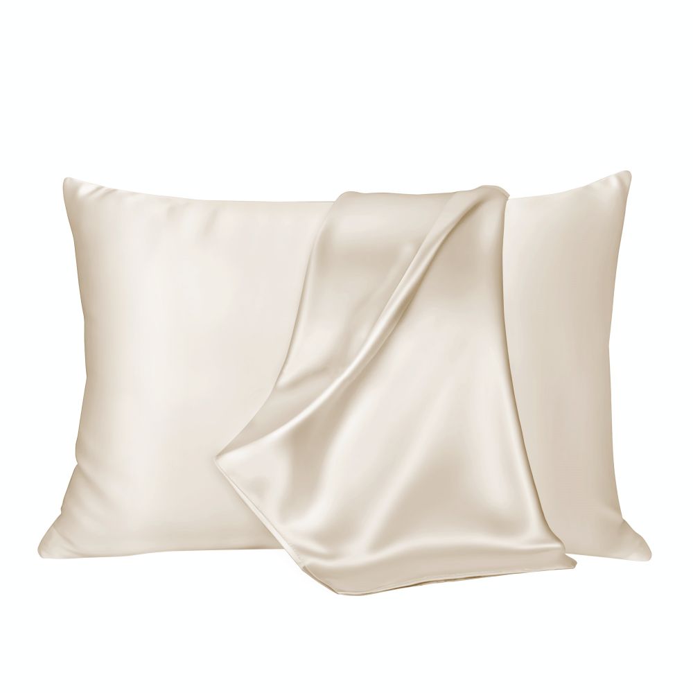 Wonderful 22 Momme Mulberry Silk Pillowcase, 100% Pure Silk Pillowcase Wonderful