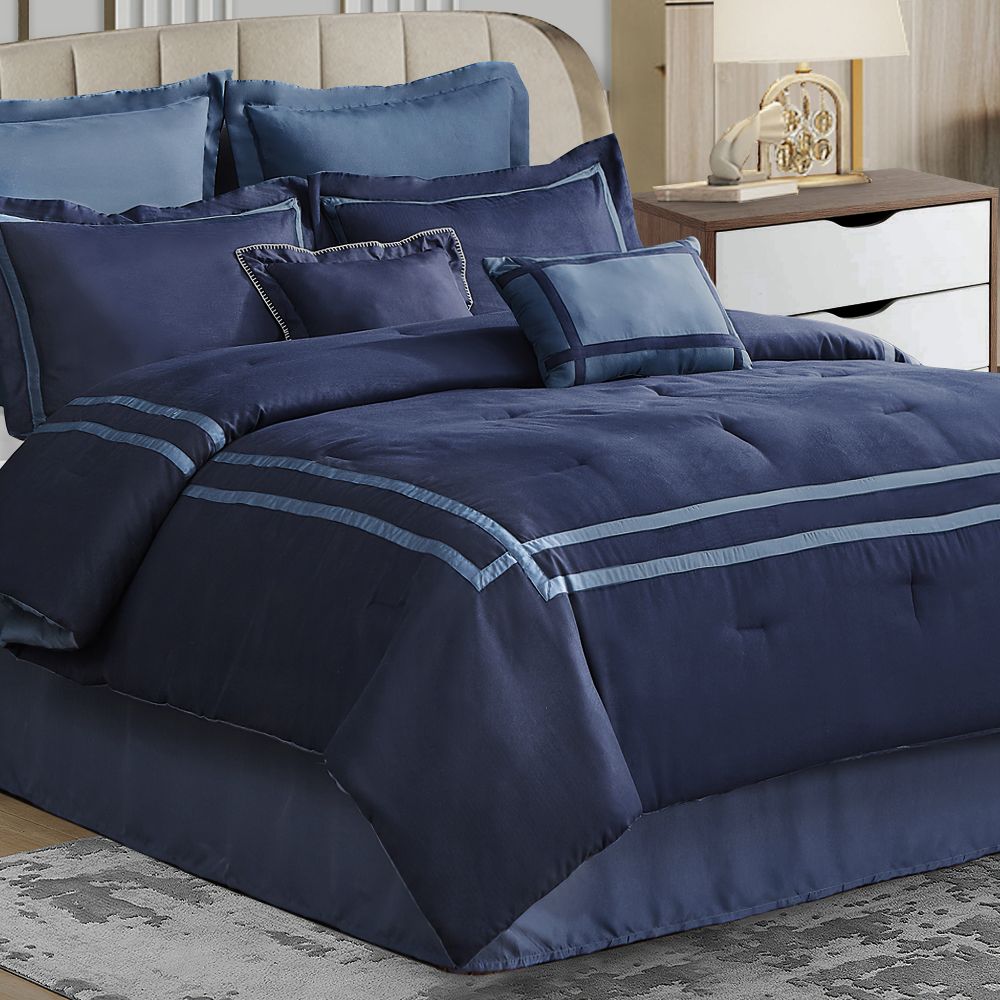 Wonderful Bedding Luxury Hotel-Style 8-Piece Comforter Set Wonderful