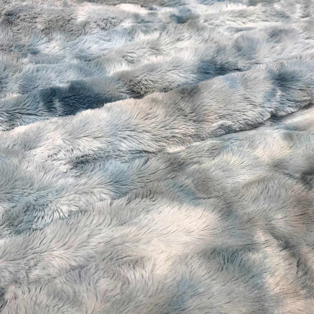 Wonderful Bedding Tie-Dye Faux-Fur 3-Piece Comforter Set-