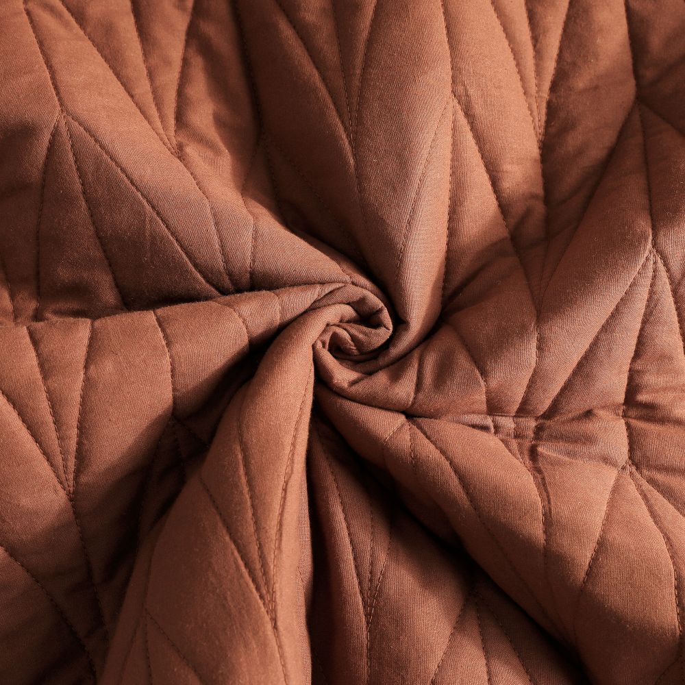 Wonderful Bedding Solid Color 100% Cotton 3-Piece Quilt Set-