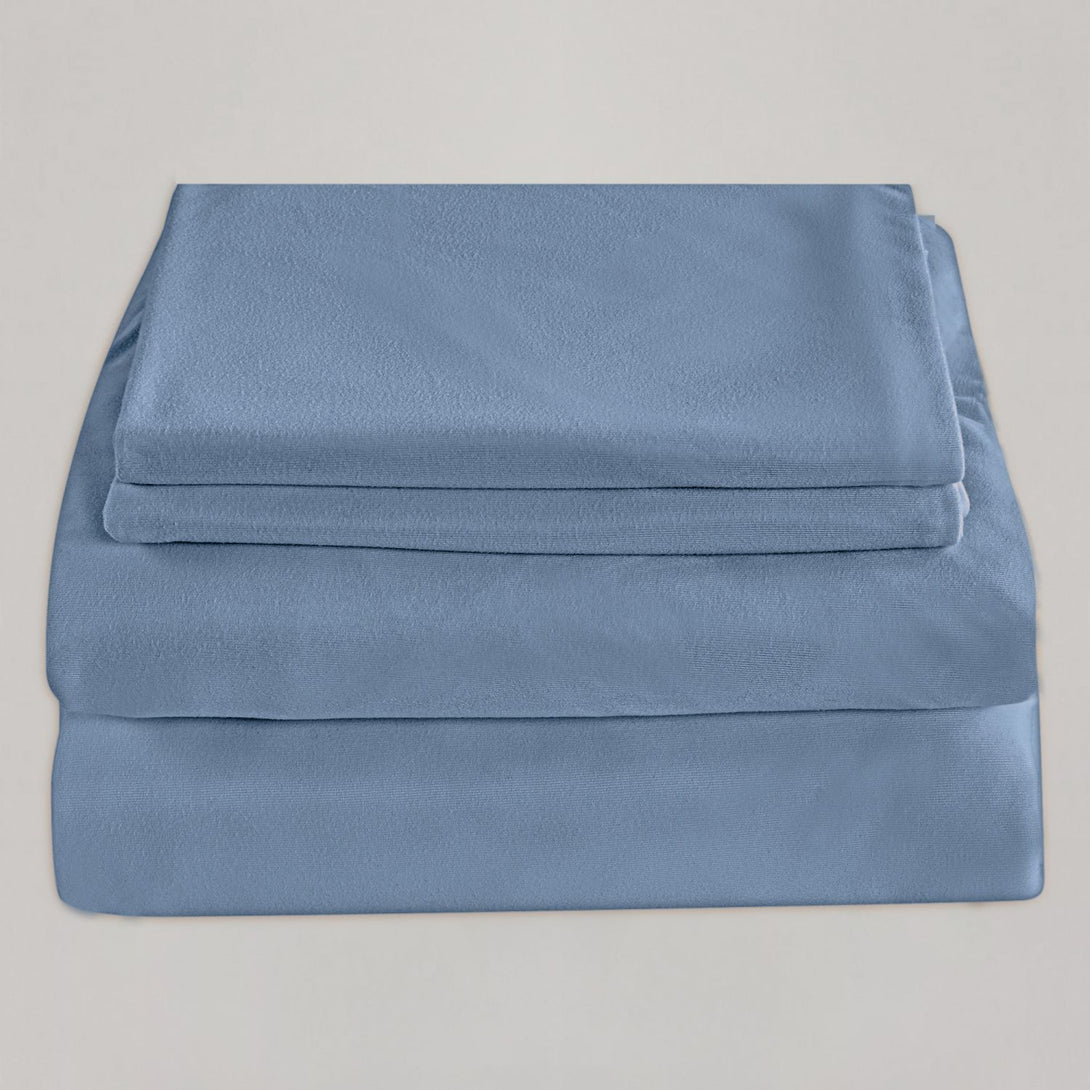 Wonderful Jersey Knit 3-Piece Cooling Sheet Set – Soft, Breathable, Deep 12" Pocket for Comfort-
