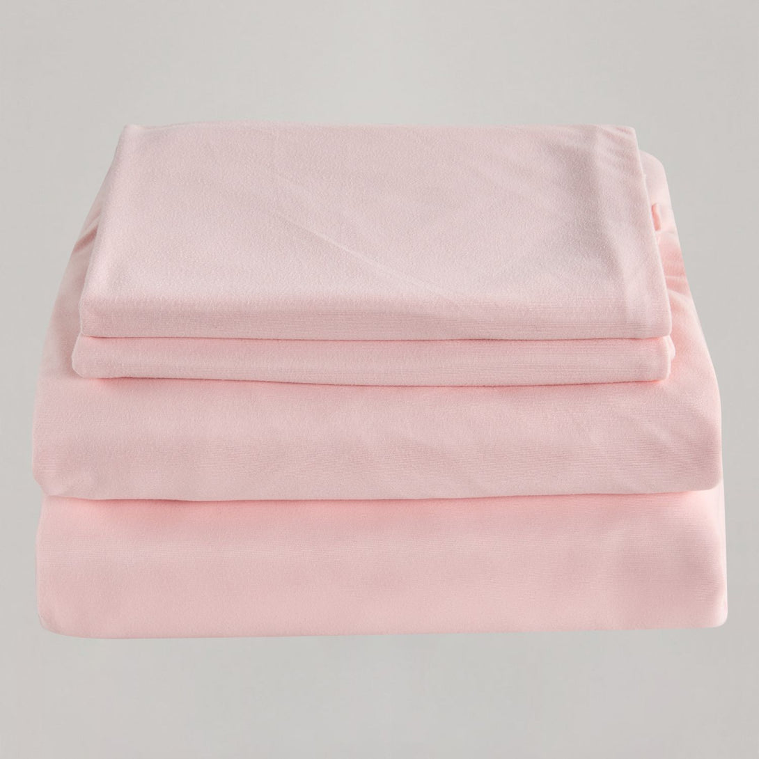 Wonderful Jersey Knit 3-Piece Cooling Sheet Set – Soft, Breathable, Deep 12" Pocket for Comfort-