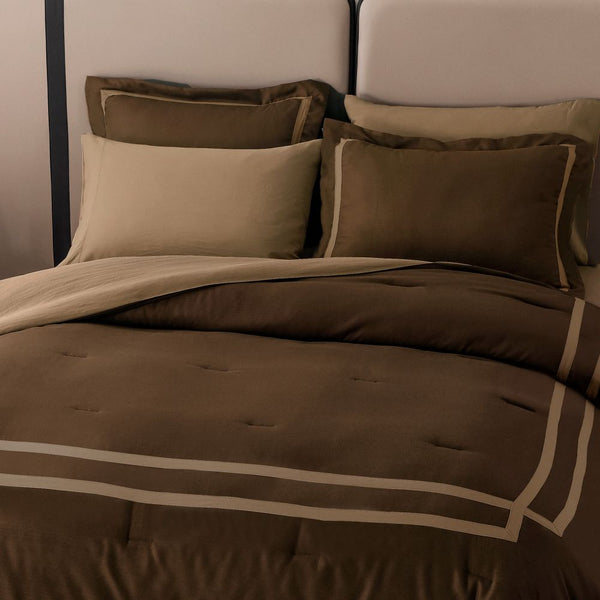 Wonderful Bedding Luxury Hotel-Style 7-Piece Comforter Set-